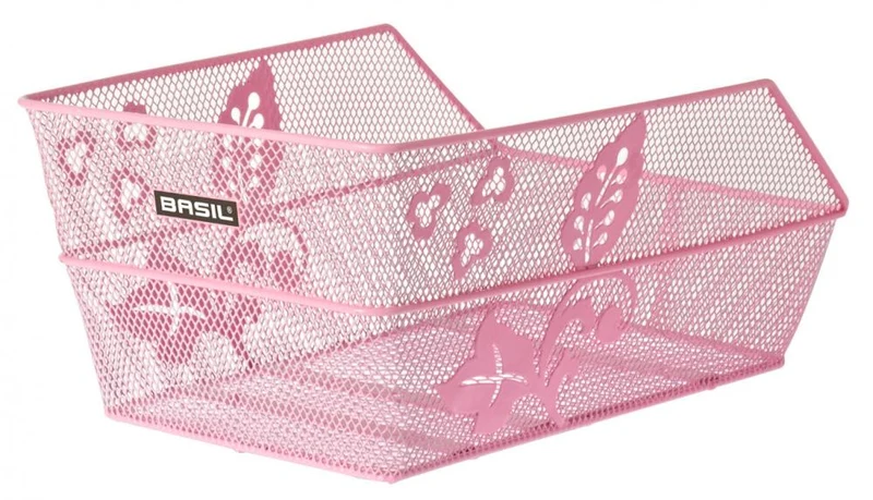 Basil Cento S FM Flower Fahrradkorb hinten rosa