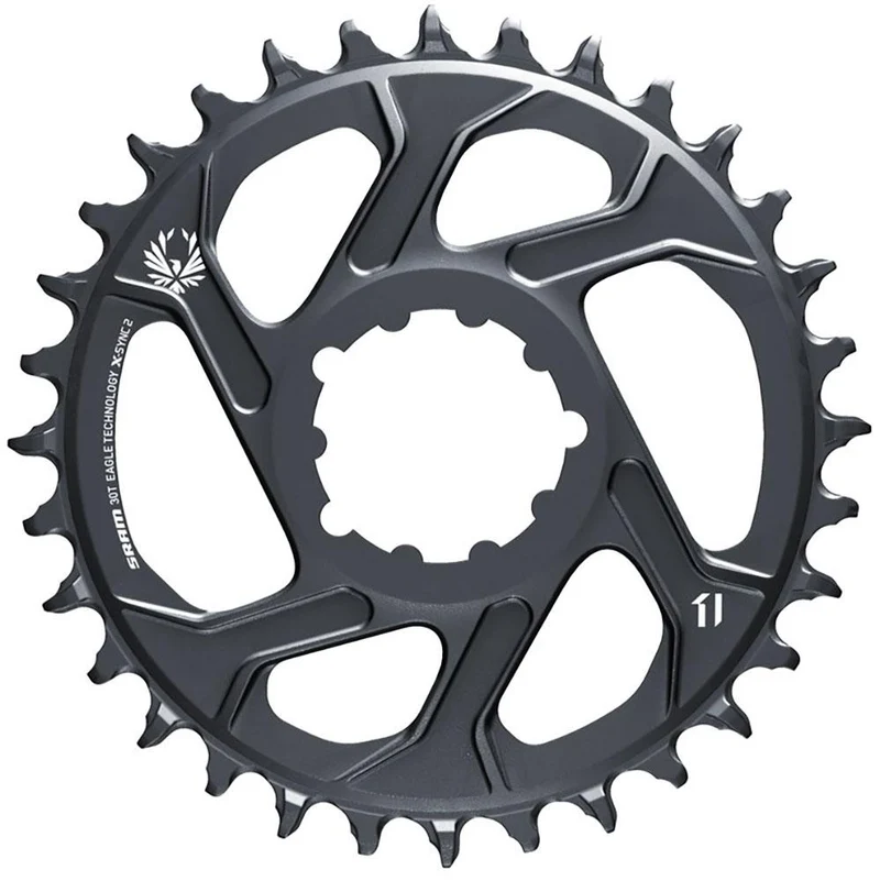 SRAM X-Sync 2 SL Eagle 30T Boost Kettenblatt lunargrau - leichter Antrieb mit maximalem Halt