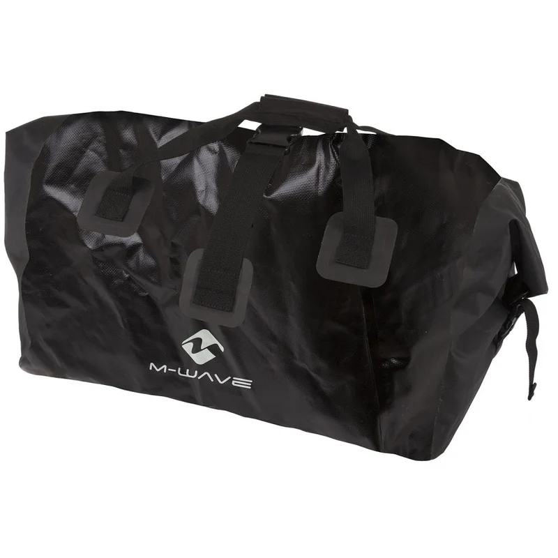 M-WAVE Travellers Bag Packsack 114 Liter - 100% wasserdicht, verschweißte Nähte, Rollverschluss, reflektierend