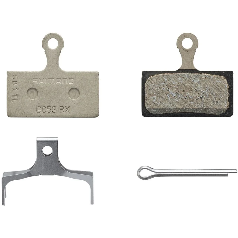 G05S-RX Steel Backed Disc Brake Pads - Resin