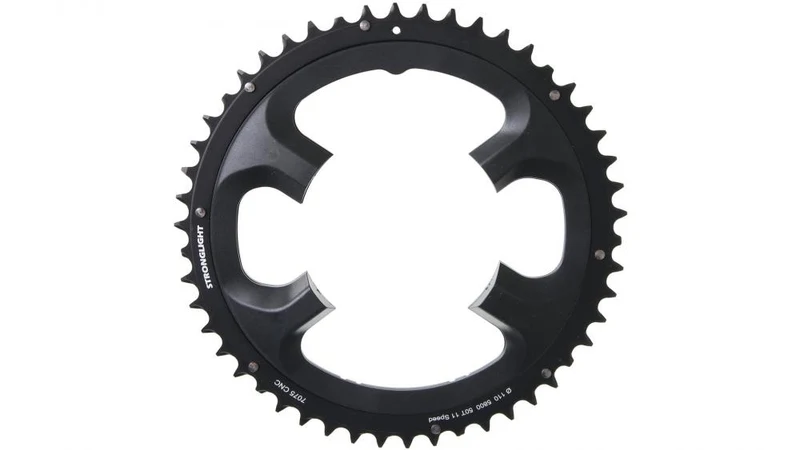 Stronglight Kettenblatt 7075 schwarz 11fach 110mm 50Zähne Shimano FC-5800