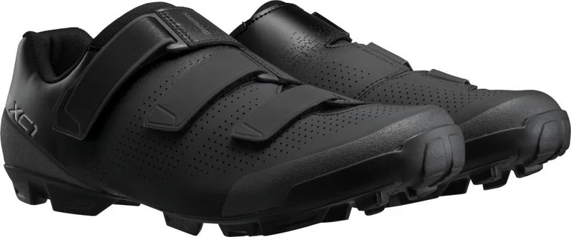 SHIMANO Fahrradschuhe XC102 Herren/Damen MTB SPD Fahrradschuhe 39 Schwarz