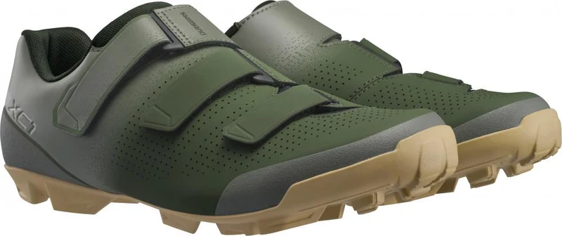 SHIMANO Fahrradschuhe XC102 Herren/Damen MTB SPD Fahrradschuhe Größe 38 Grün