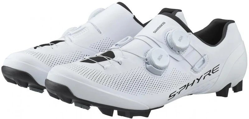SHIMANO Fahrradschuhe XC903W Damen MTB SPD Größe 38 Weiß - S-Phyre XC Rennschuh