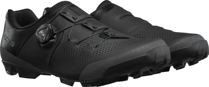 SHIMANO Fahrradschuhe XC302 Herren/Damen MTB SPD Fahrradschuhe Größe 47 Schwarz