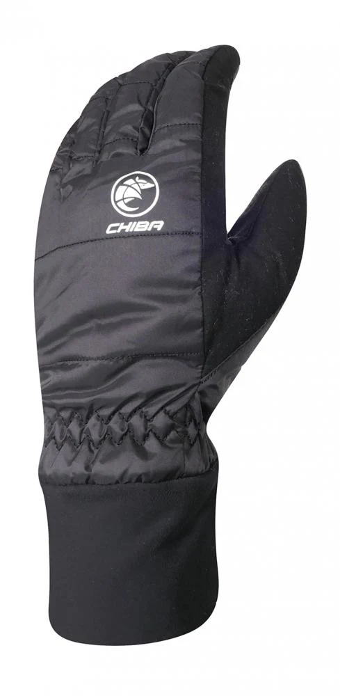 Chiba City Liner Winterhandschuh Schwarz Gr. XS - wind- & wasserdicht, Primaloft-Futter, Touchfunktion & Carbon-Innenhand