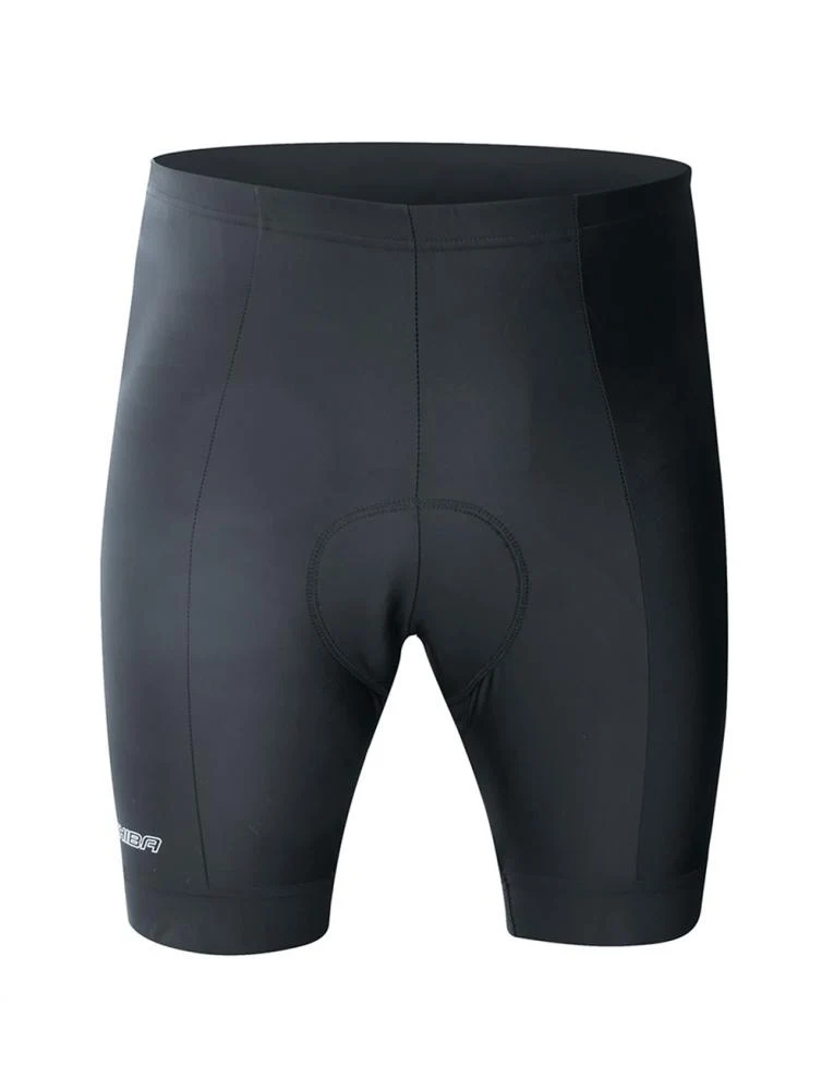 CHIBA Profi Hose Herren - Radhose S, schwarz, atmungsaktiv mit Elite Hightech Sitzpolster