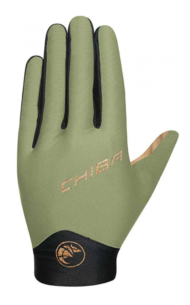 CHIBA Eco Glove Pro Touring - Radhandschuhe olive XXL, atmungsaktiv & nachhaltig