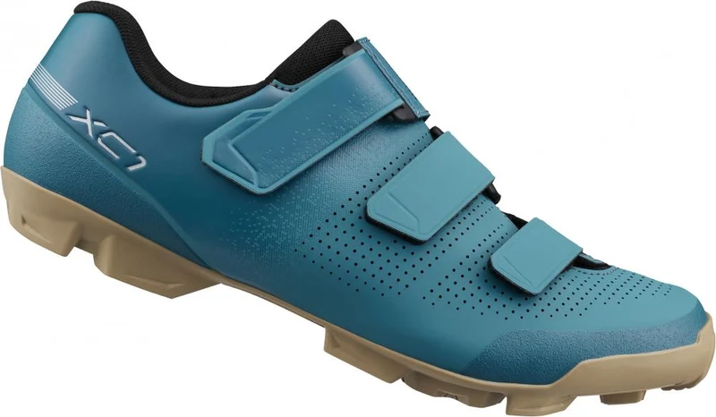 SHIMANO Fahrradschuhe XC102W Damen MTB SPD Größe 43 Blau