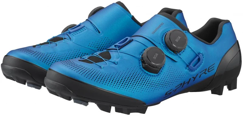 SHIMANO SHIMANO Fahrradschuhe XC903 Fahrradschuhe - Größe 45 breit, Blau
