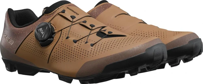 SHIMANO Fahrradschuhe XC302 Herren/Damen MTB SPD Größe 44 Braun