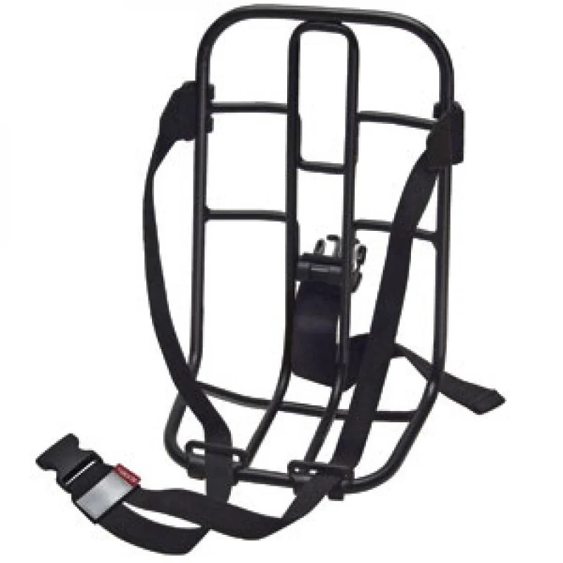 KLICKfix VARIO RACK SCHWARZ - Universeller Gepäckträger-Adapter für Fahrradkörbe - V.R.-Gepäckträger