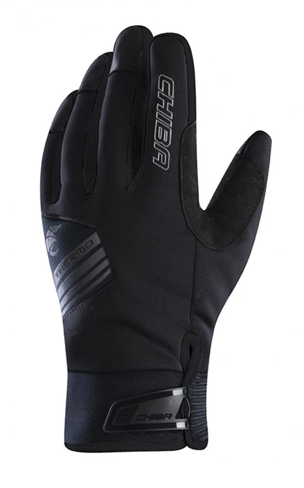 CHIBA Thermo X-Cross - wasserdichte Radhandschuhe, Touchfinger, Größe 11,5