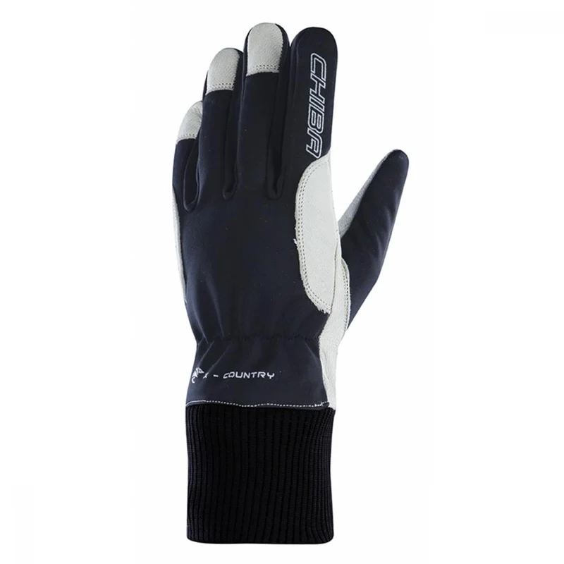 CHIBA Nordic Plus - Radhandschuhe, winddicht, atmungsaktiv, Größe 11, dk.grau/sc