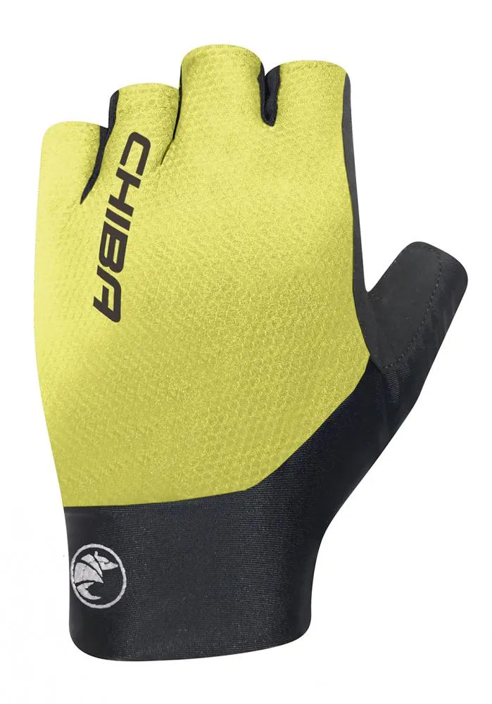 CHIBA Team Glove Pro - Radhandschuhe neongelb, 3XL, atmungsaktiv & leicht gepolstert