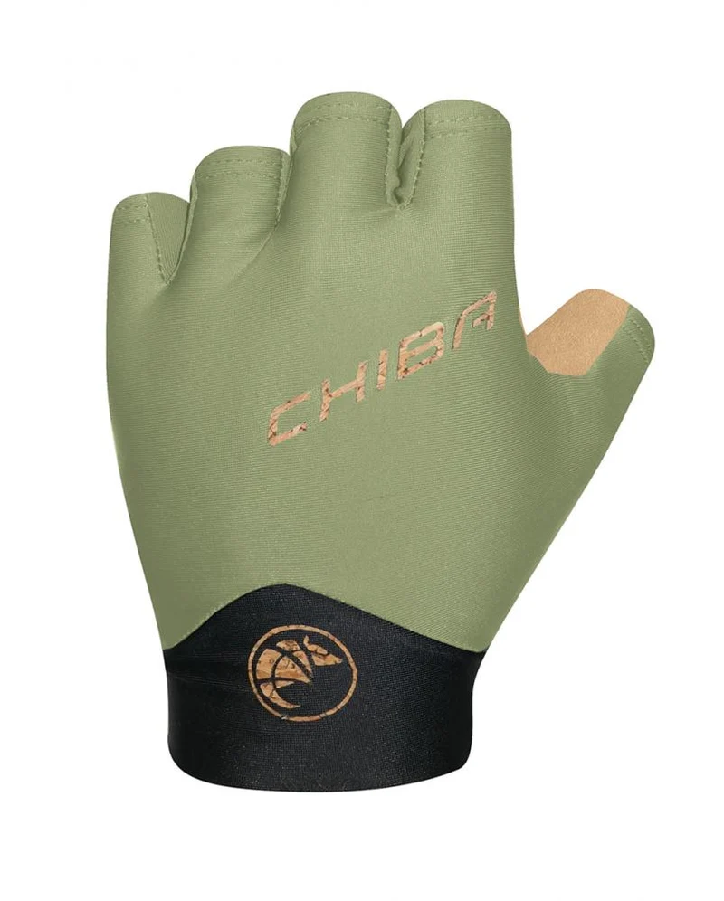 CHIBA ECO Glove Pro - Radhandschuhe olive XXL, atmungsaktiv & gepolstert