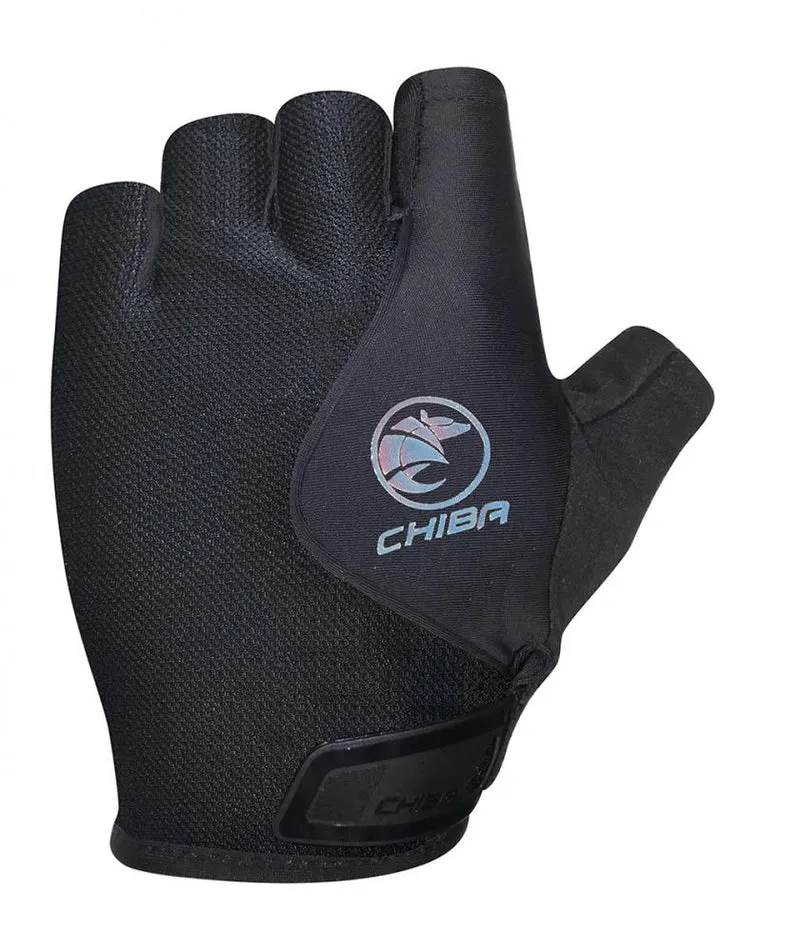 CHIBA Lady Air Plus - Radhandschuhe Damen XS schwarz/schwarz, leicht & atmungsaktiv
