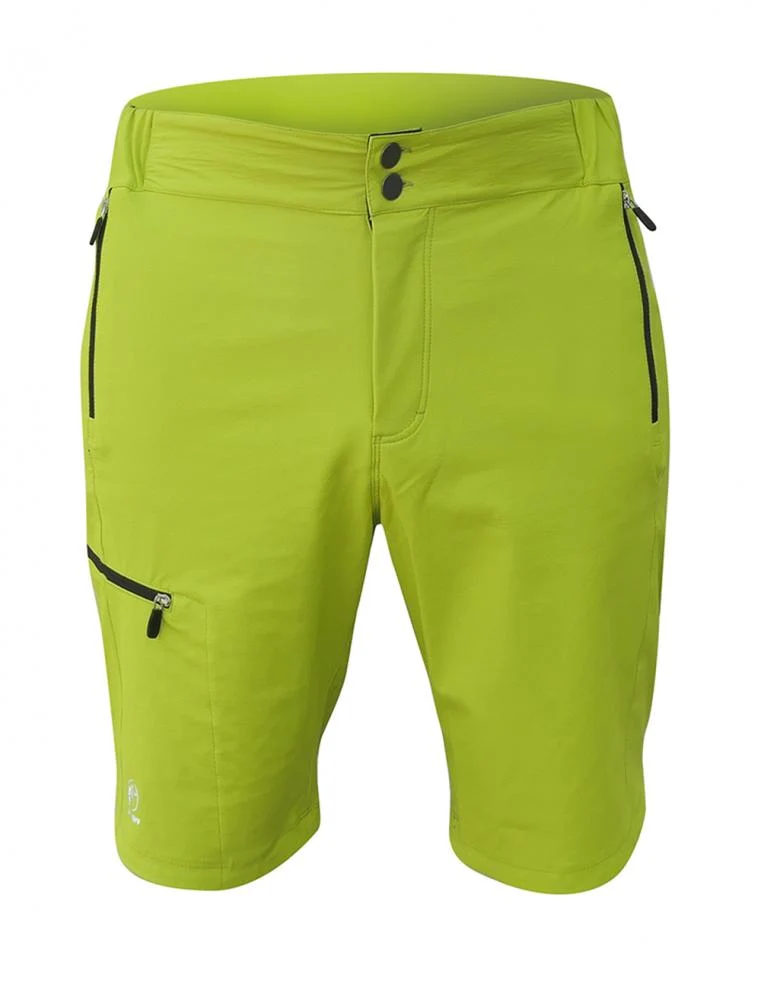 CHIBA Man Leisure Pants Nature - Radhose Herren S apfelgrün, atmungsaktiv, elastisch