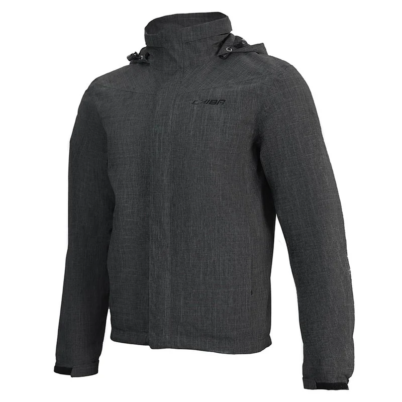 CHIBA Allweather Jacke - wasserdicht, winddicht, atmungsaktiv, dunkelgrau, XL