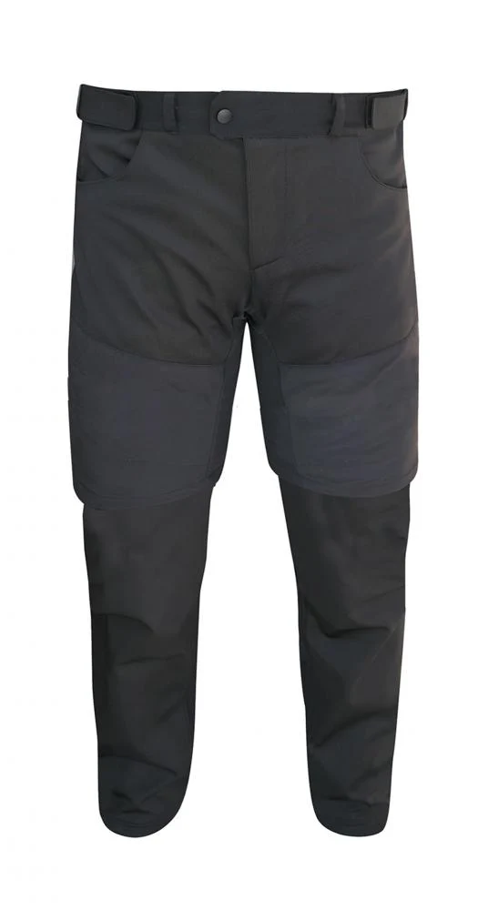 CHIBA Thermo Zip-Off-Hose - wasserdicht, winddicht, atmungsaktiv, Zip-Off, Gr. L, schwarz