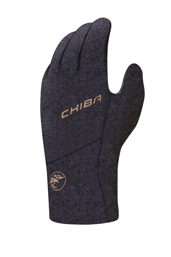 CHIBA All Natural Glove Warm - XS, schwarz, wasserdicht, atmungsaktiv