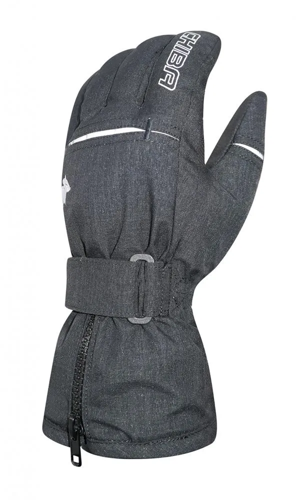 CHIBA Plus Finger - wasserdichte Winter-Radhandschuhe schwarz, Größe 9,5
