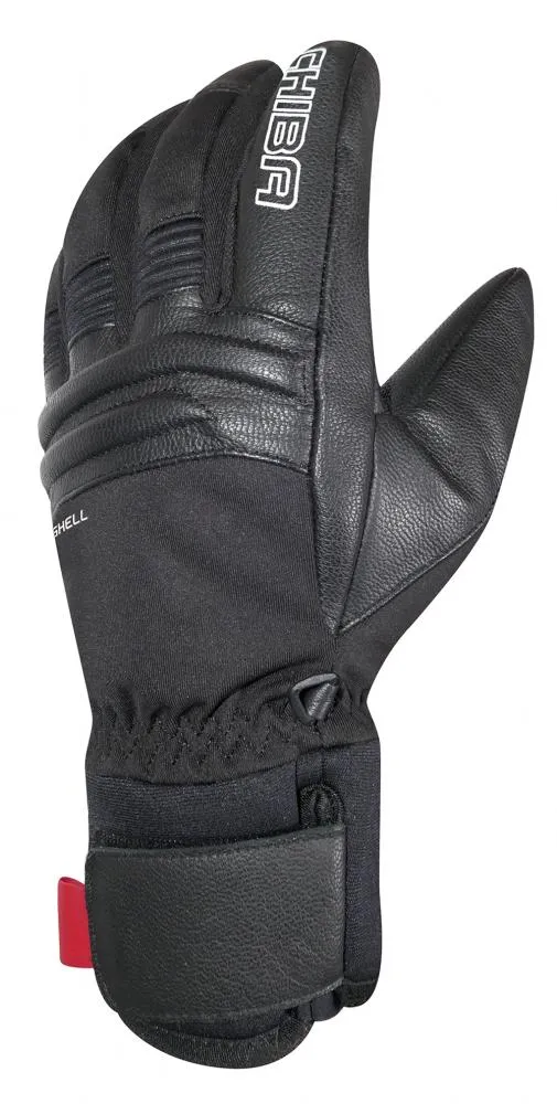 CHIBA Softshell Performer - wasserdichte Radhandschuhe schwarz, Größe 8,5