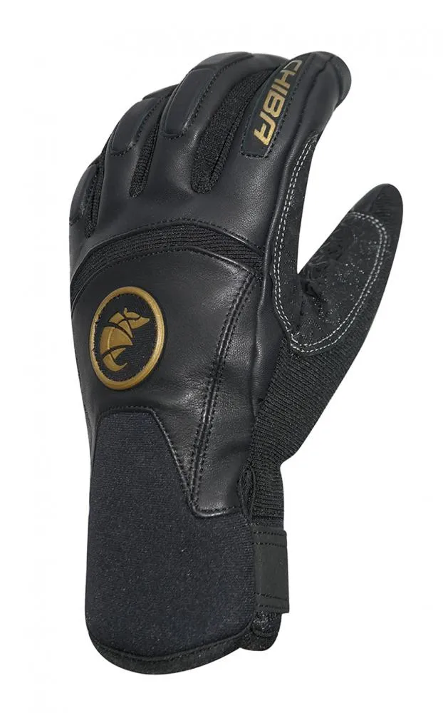 CHIBA Armor Glove - wasserdichte Radhandschuhe sz/gold, Größe 9,5