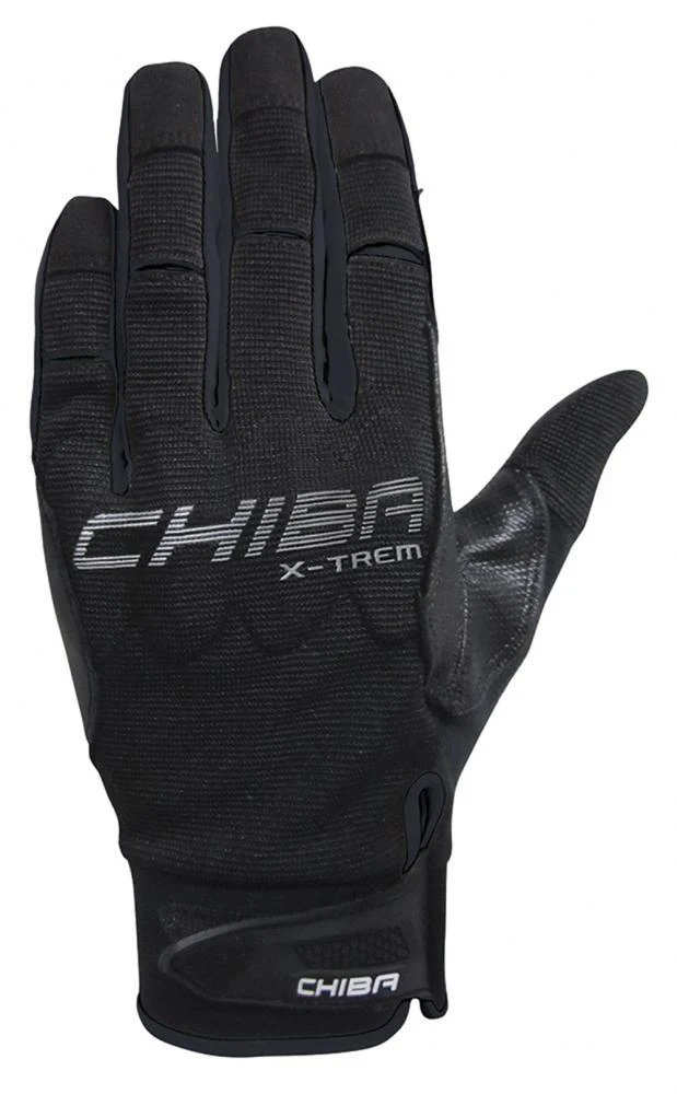 CHIBA Via Ferrata Absolut - Kletter- & Radhandschuhe XS schwarz/schwarz