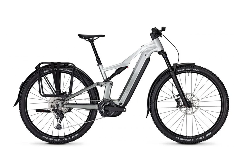 Focus THRON² 6.7 EQP E-MTB Fully 29 Zoll Diamant L 44 Zentimeter - Bosch Performance Line CX, 800 Wh, Shimano Cues 10-fach, silber