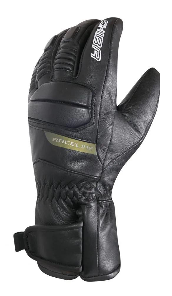 CHIBA Black Diamond - wasserdichte Radhandschuhe mit Nappa-Leder & Lavalan-Futter