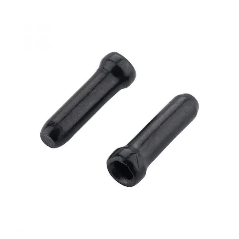 Jagwire Zugendhülsen Crimp 1,2/1,8 mm Schwarz - sichere Zugenden für Schalt- & Bremszüge