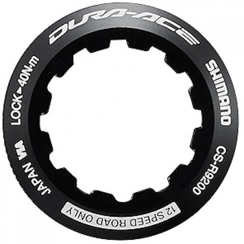 SHIMANO Verschlussring CS-R9200 - Lockring für 12-fach Rennradkassetten, 8 g