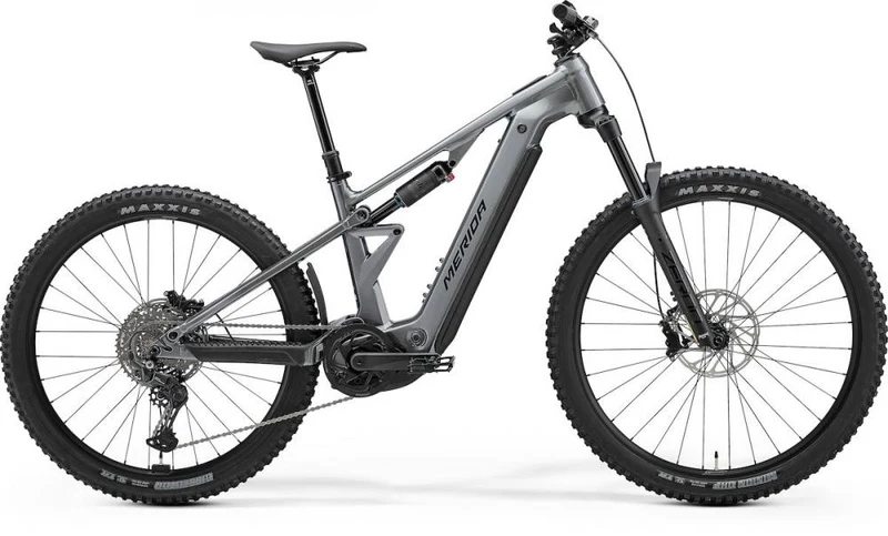 MERIDA ETMO 500 PRO E-Mountainbike Fully XL, gunmetal grey black, Bosch CX 100 Nm, 800 Wh Akku, Alu-Fully