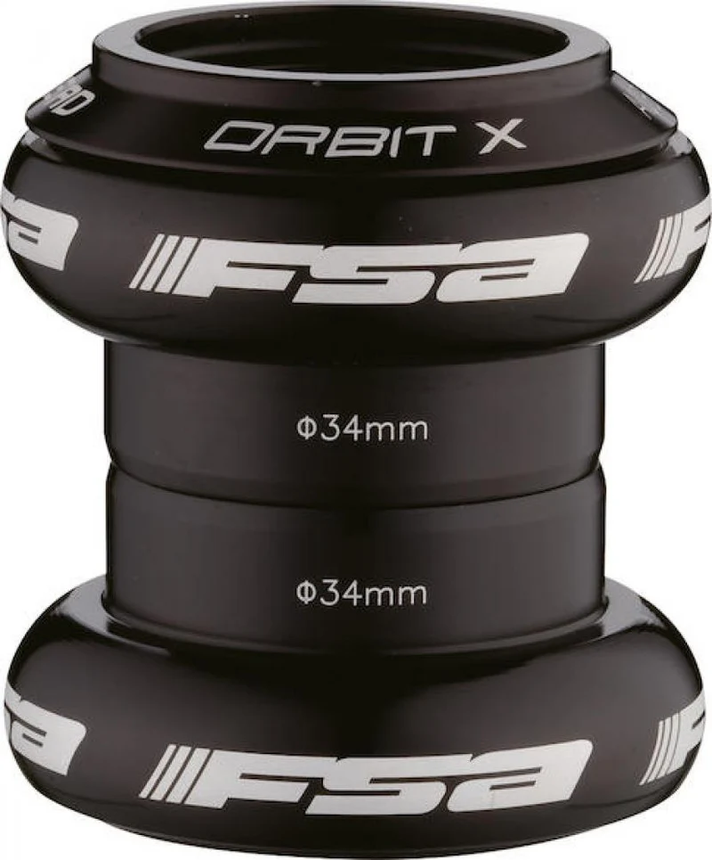 FSA Steuersatz Orbit X 1 1/8" Schwarz - präziser Ahead-Steuersatz in moderner Ausführung