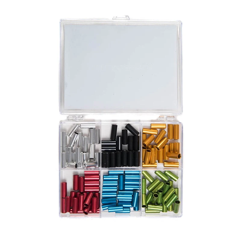 Anodized Sealed Cable Ferrules Kit 5mm