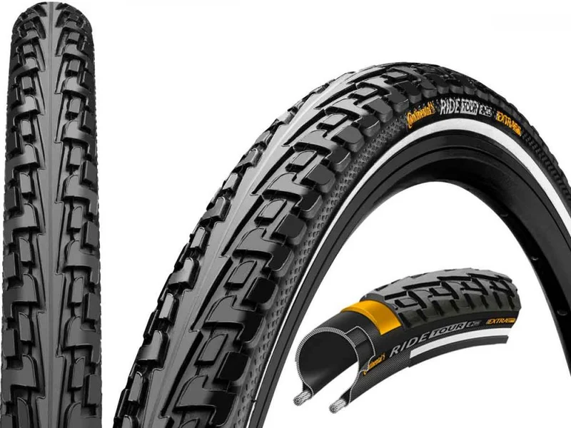 2x Reifen Continental Conti RideTour 28x1.75 + 2x Schwalbe Schlauch DV17 40 mm