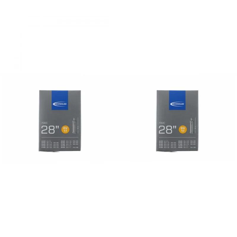 2x Schwalbe Schlauch DV17 28x1.10-1.75