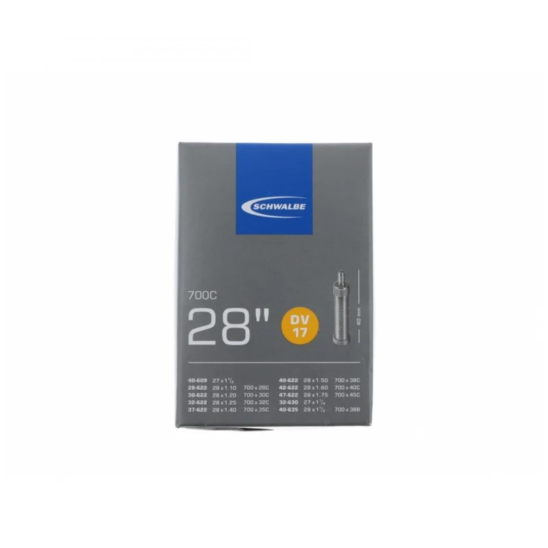 Schwalbe 1x Schlauch DV17 28x1.10-1.75