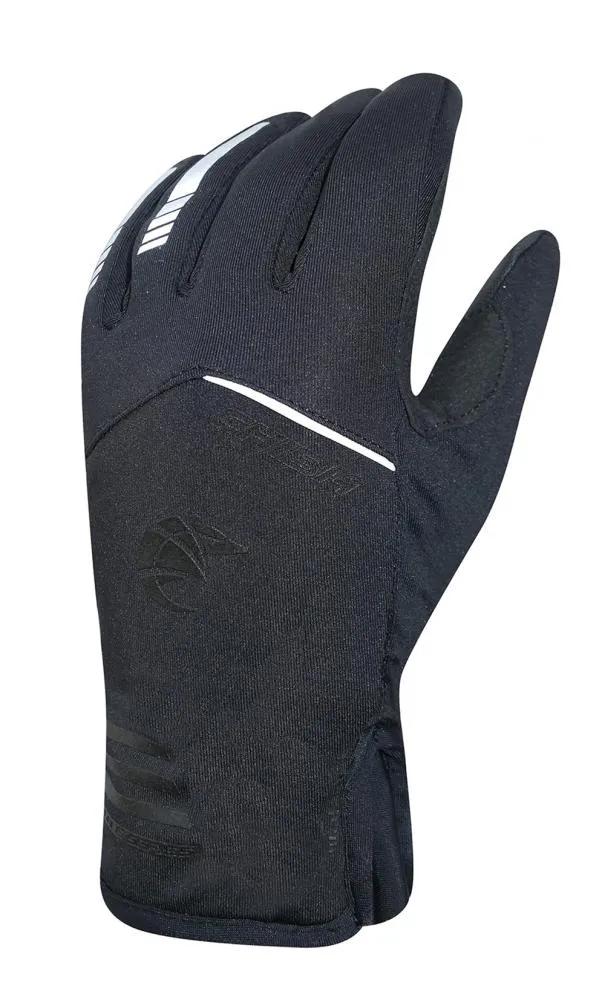 CHIBA 2nd Skin Light - wasserdichte Radhandschuhe, schwarz, Größe 7