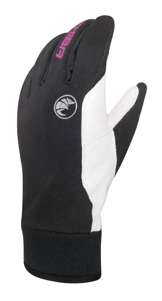 CHIBA Bernina - winddichte, atmungsaktive Radhandschuhe schwarz/pi, Gr. 8,5
