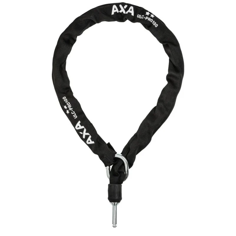 AXA ULC Pro Einsteckkette 100 cm, 8 mm - Schwarz