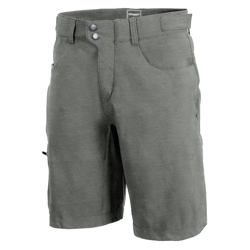 CHIBA Baggy Pants mit Innenhose Men - Radhose mit Sitzpolster anthrazit/schwarz XL