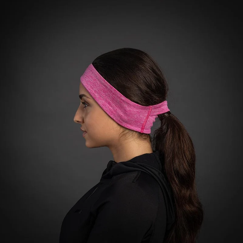 CHIBA Stirnband Pro Lady - S/M, pink, Thermostretch, reflektierend