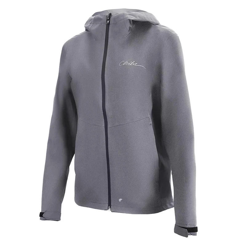 CHIBA Rainjacket Herren - wasserdicht, winddicht, atmungsaktiv, XXL, hellgrau