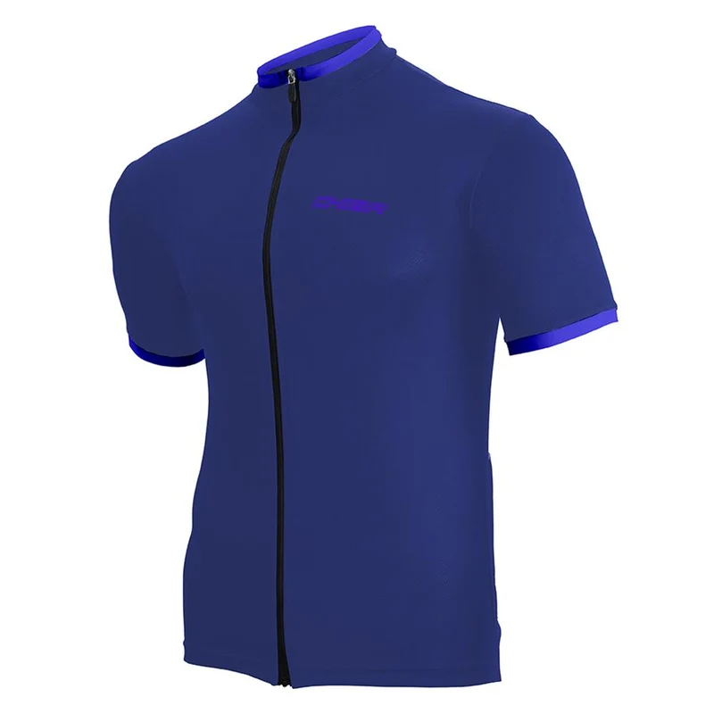 CHIBA Leisure Shirt - Radsport-Funktionsshirt marine, Größe M, atmungsaktiv