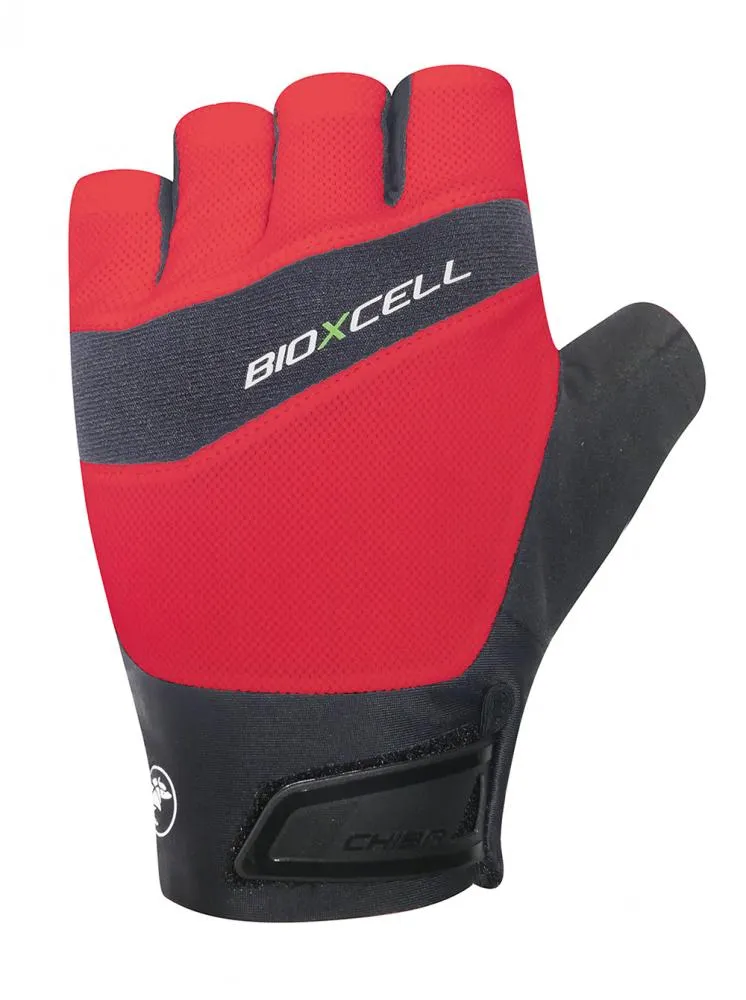 CHIBA BioXCell Pro - Radhandschuhe kurz, rot, Größe L, 76 g