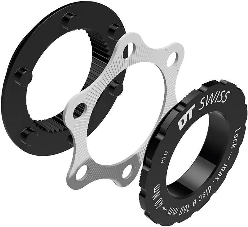 Centrelock to 6-Bolt Adapter - Road QR 9mm or 12mm Axles
