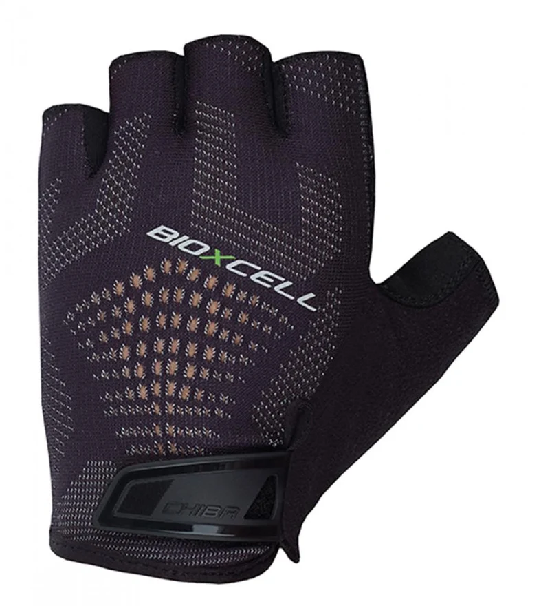 CHIBA BioXCell Super Fly - Radhandschuhe kurz, schwarz/schwarz, XXL