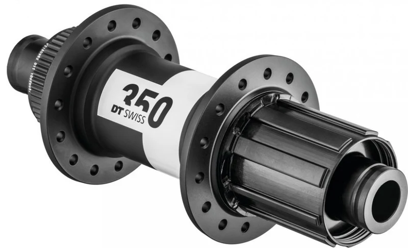 DT Swiss Nabe MTB HR 350 Classic 32 Loch Schwarz - zuverlässige Performance mit Ratchet-System